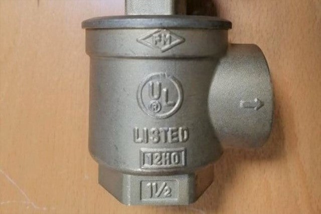 Unauthorized UL Mark on pressure valve