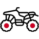Icon of an ATV