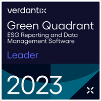 Verdantix: Green Quadrant ESG Reporting and Data Management Software Leader 2023