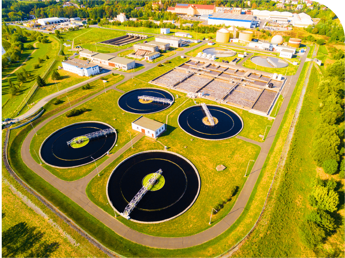 sewage treatment plant