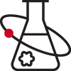 lab flask icon