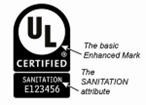 UL Mark for sanitation