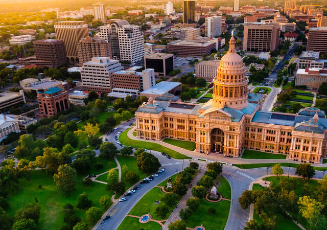 Austin, Texas capitol building