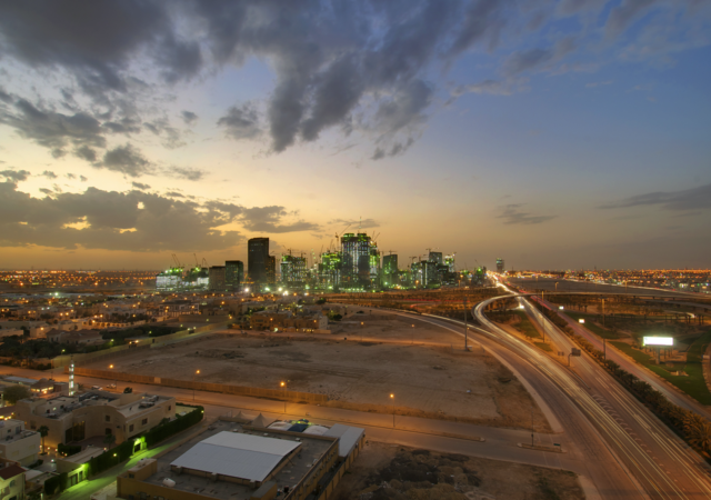 City skyline of Saudi Arabia