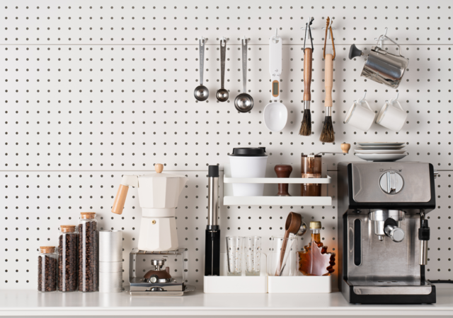 cooking products in a kitchen