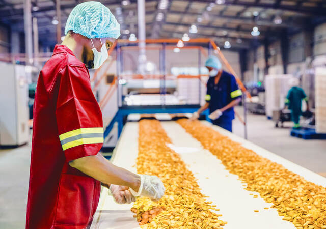 Food inspecting production line