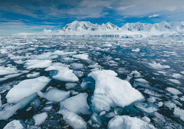 Iceberg in Antarctica.