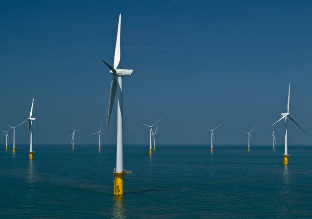 Offshore floating wind turbines