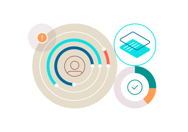 Graphical depiction of progress in online learning courses