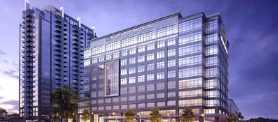 Exterior view of the Northside Medical Midtown building in Atlanta, Georgia