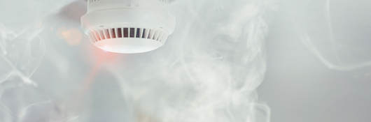Smoke alarm detecting burning incense and doesn't cause false alarm