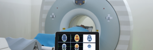 Digital tablet application for medical scan.