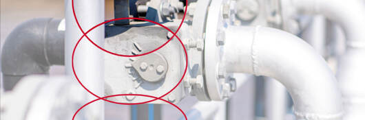 Water valves branded with UL Solutions circles