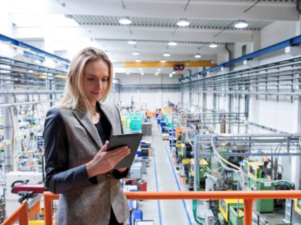 woman in factory